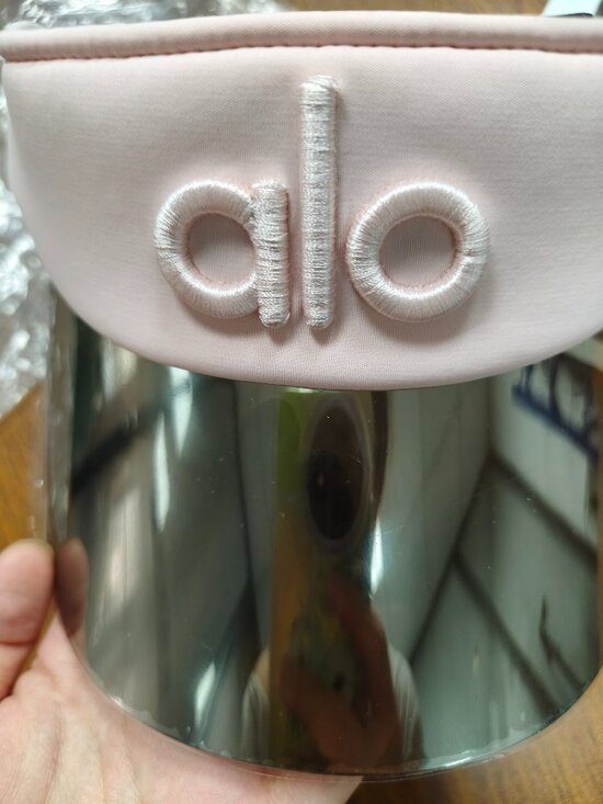 Alo Yoga?Solar Visor Hat Pink Tennis Golf Cap Brand New - Adjustable? main image 5